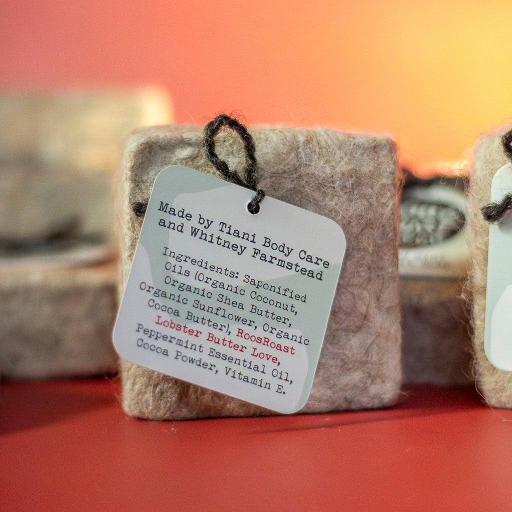 ingredients of espresso mint soap