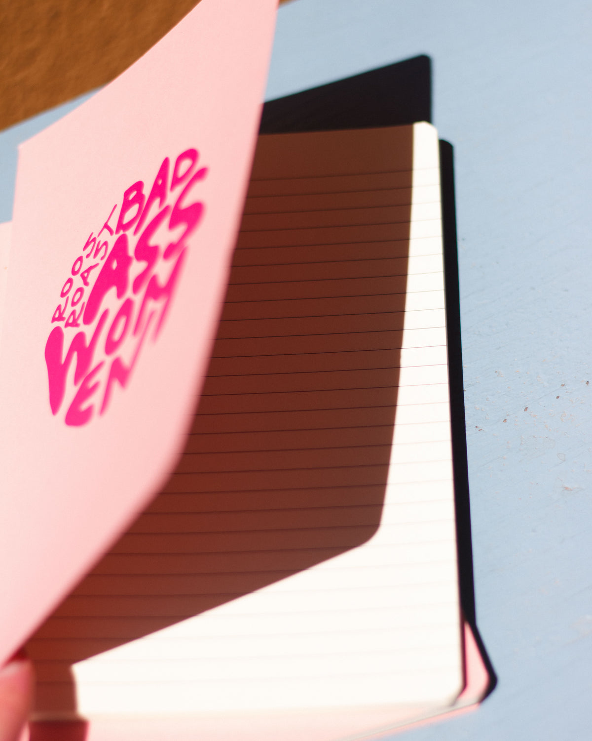 Pink Badass Lined Journal