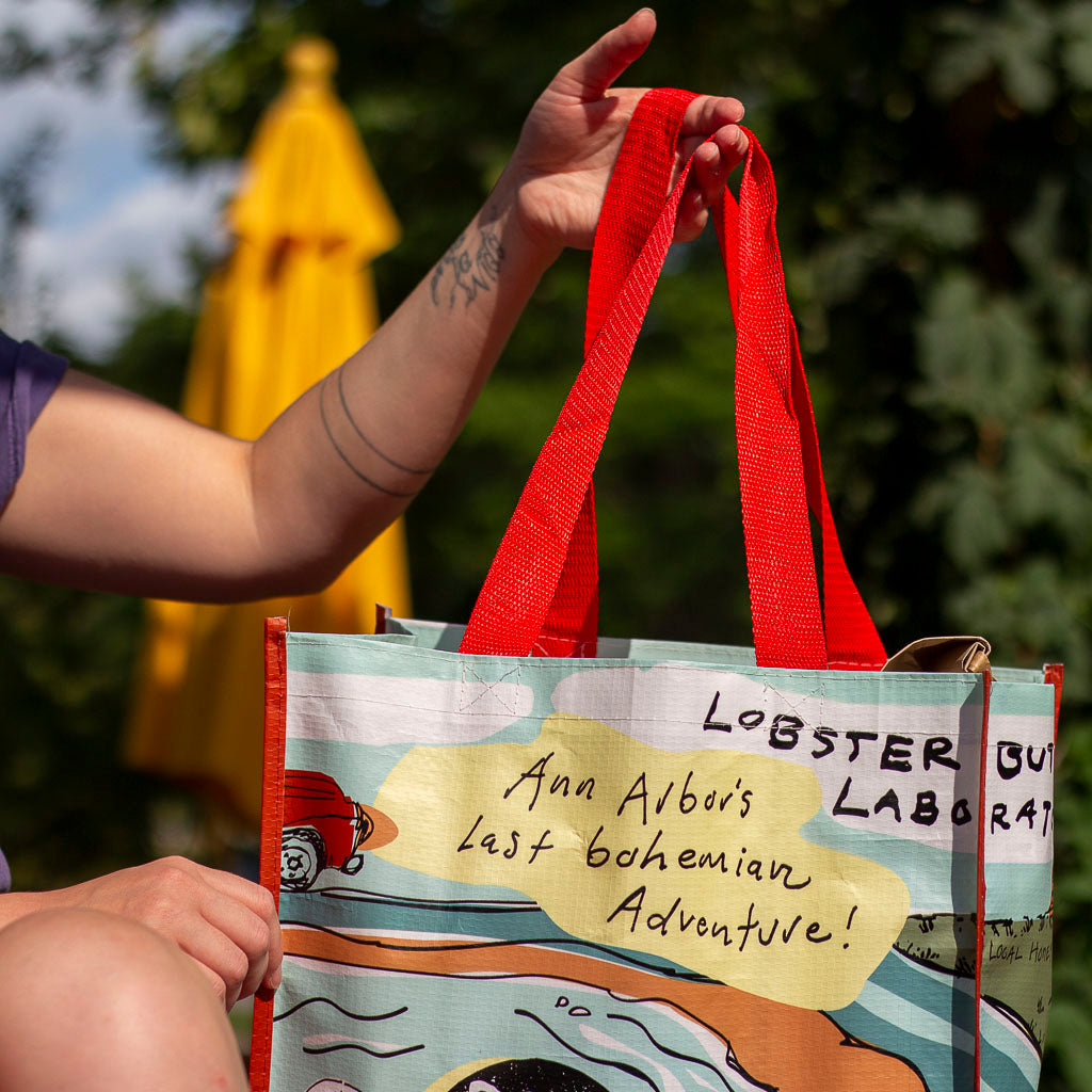 tarp tote bag Recycled Tote Bag