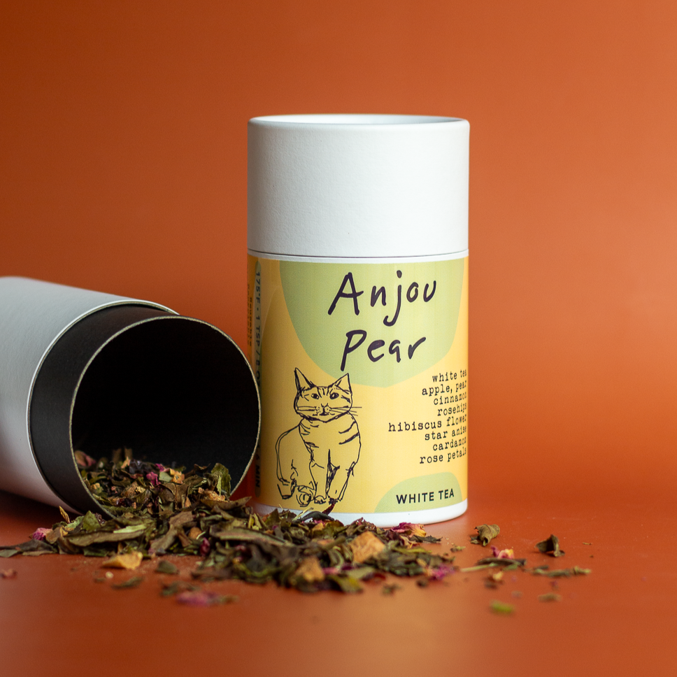 anjou pear white tea roosroast