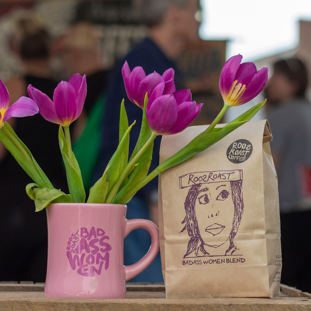 badass women blend at the market