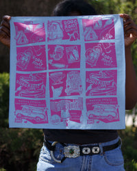 blue bandana