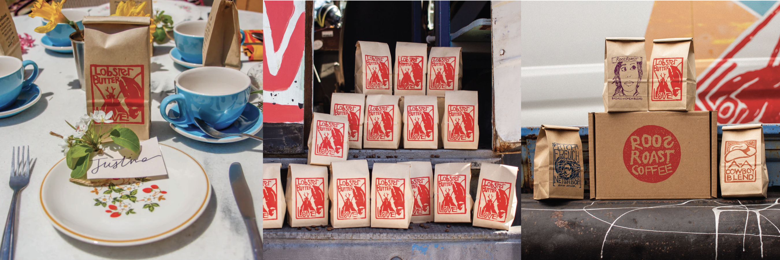 banner showing bulk coffee and gift box coffee