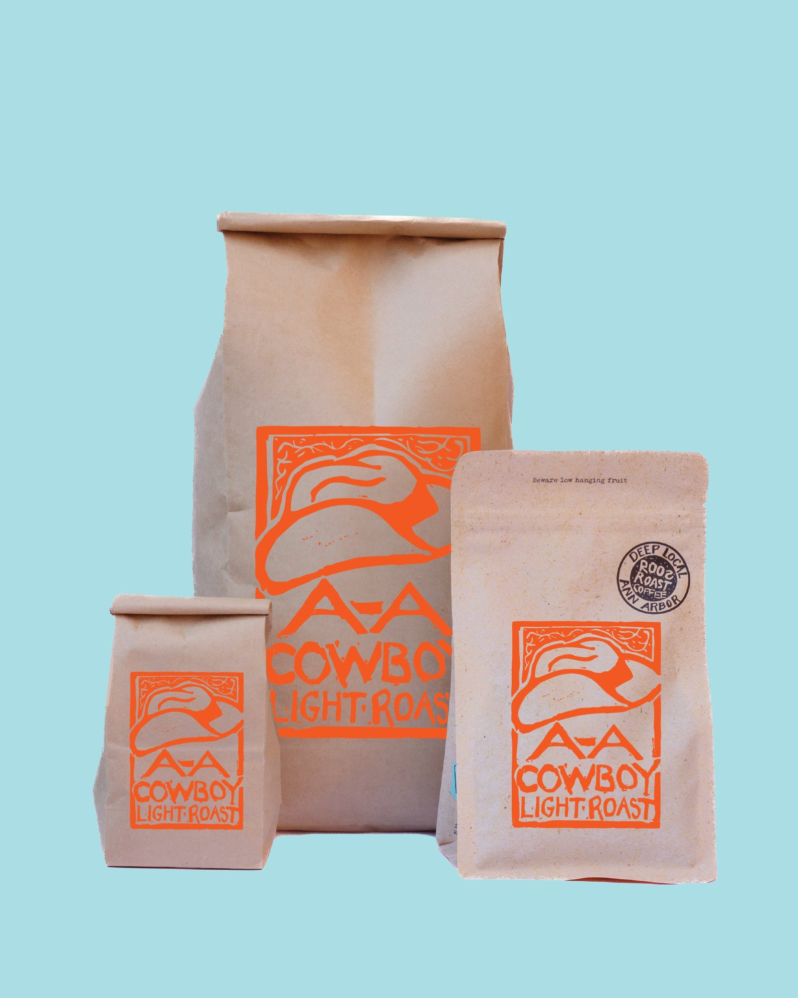 cowboy three sizes roosroast coffee