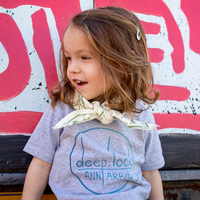 Deep Local RoosRoast Ann Arbor kids t shirt