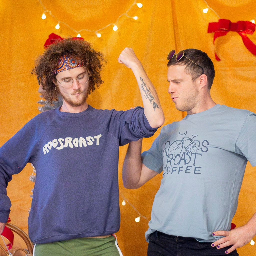 roosroast navy sweatshirt