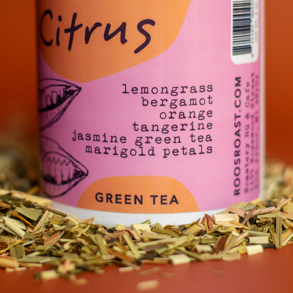 Very Caffeinated Jasmine Citrus Tea | Lemongrass, Bergamot