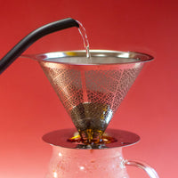 metal mesh pour over 