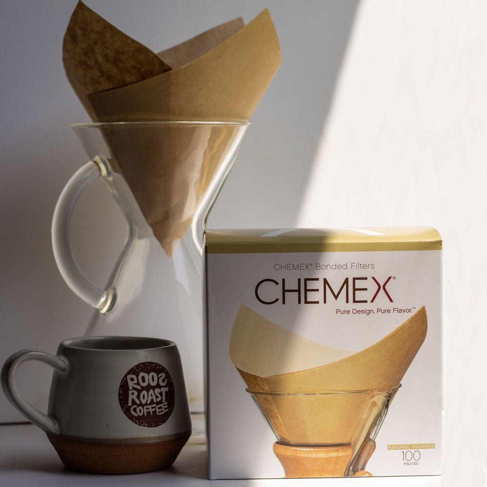 chemex bonded filters natural squares