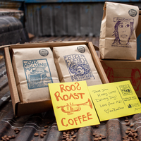 coffee commitment subscription, get Lobster Butter Love coffee in the mail, delivered to your house, by roosroast coffee
