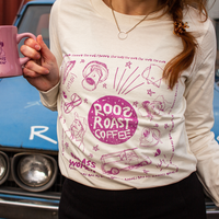 long sleeve badass bandana logo shirt by roosroast